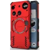 Phonesta Shield Armor Back Cover hoesje met MagSafe voor Nothing Phone (3) - Rood