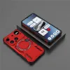 Phonesta Shield Armor Back Cover hoesje met MagSafe voor Nothing Phone (3) - Rood 3