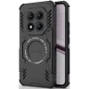 Phonesta Shield Armor Back Cover hoesje met MagSafe voor Xiaomi Redmi Note 15 Pro Plus / Xiaomi Poco M8 Pro - Zwart