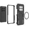 Phonesta Shield Armor Back Cover hoesje met MagSafe voor Xiaomi Redmi Note 15 Pro 4G - Zwart 5