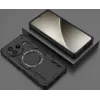 Phonesta Shield Armor Back Cover hoesje met MagSafe voor Xiaomi Poco F7 Pro - Zwart 1