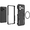 Phonesta Shield Armor Back Cover hoesje met MagSafe voor Xiaomi Poco F7 Pro - Zwart 5