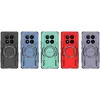 Phonesta Shield Armor Back Cover hoesje met MagSafe voor Xiaomi Redmi Note 14 Pro 5G / Xiaomi Poco X7 - Zwart 6