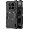 Phonesta Shield Armor Back Cover hoesje met MagSafe voor Xiaomi Redmi Note 14 Pro Plus - Zwart 0