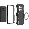 Phonesta Shield Armor Back Cover hoesje met MagSafe voor OnePlus 13 - Zwart 5