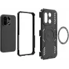 Phonesta Shield Armor Back Cover hoesje met MagSafe voor OnePlus 15 - Zwart 5