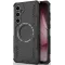 Phonesta Shield Armor Back Cover hoesje met MagSafe voor Samsung Galaxy S24 FE - Zwart