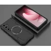 Phonesta Shield Armor Back Cover hoesje met MagSafe voor Samsung Galaxy S24 FE - Zwart 1