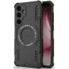 Phonesta Shield Armor Back Cover hoesje met MagSafe voor Samsung Galaxy S25/S24 - Zwart 0