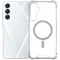Phonesta Shockproof MagSafe Back Cover hoesje voor Samsung Galaxy A17/A16 - Transparant