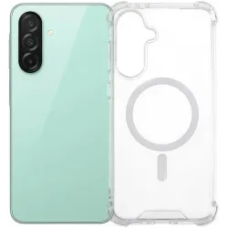 Phonesta Shockproof MagSafe Back Cover hoesje voor Samsung Galaxy A26 - Transparant