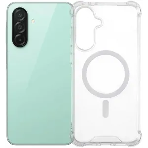 Phonesta Shockproof MagSafe Back Cover hoesje voor Samsung Galaxy A26 - Transparant