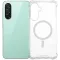 Phonesta Shockproof MagSafe Back Cover hoesje voor Samsung Galaxy A26 - Transparant