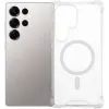 Phonesta Shockproof MagSafe Back Cover hoesje voor Samsung Galaxy S25 Ultra - Transparant