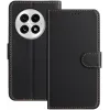 Phonesta Smooth Skin Book Wallet Case hoesje voor OnePlus 13 - Zwart