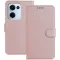 Phonesta Smooth Skin Book Wallet Case hoesje voor Oppo Reno13 - Roségoud