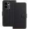 Phonesta Smooth Skin Book Wallet Case hoesje voor Oppo Reno13 F 4G/5G / Reno13 FS 5G - Zwart