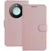 Phonesta Smooth Skin Book Wallet Case hoesje voor HONOR X9c Smart - Roségoud