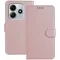 Phonesta Smooth Skin Book Wallet Case hoesje voor Xiaomi Redmi Note 14 5G / Xiaomi Poco M7 Pro - Roségoud