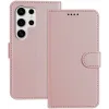 Phonesta Smooth Skin Book Wallet Case hoesje voor Samsung Galaxy S25 Ultra - Roségoud