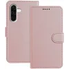 Phonesta Smooth Skin Book Wallet Case hoesje voor Samsung Galaxy A36/A56 - Roségoud