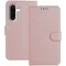 Phonesta Smooth Skin Book Wallet Case hoesje voor Samsung Galaxy A36/A56 - Roségoud