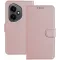 Phonesta Smooth Skin Book Wallet Case hoesje voor HONOR 400 - Roségoud