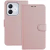 Phonesta Smooth Skin Book Wallet Case hoesje voor HONOR 400 Lite - Roségoud
