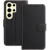 Phonesta Smooth Skin Book Wallet Case hoesje voor Samsung Galaxy S24 Ultra - Zwart