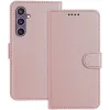 Phonesta Smooth Skin Book Wallet Case hoesje voor Samsung Galaxy S23 FE - Roségoud