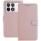 Phonesta Smooth Skin Book Wallet Case hoesje voor Xiaomi 14T Pro - Roségoud
