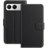 Phonesta Smooth Skin Book Wallet Case hoesje voor OnePlus Nord 4 - Zwart