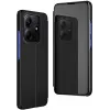 Phonesta Smart Mirror View Book Case hoesje voor Xiaomi Redmi Note 14 4G - Zwart 0