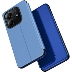 Phonesta Smart Mirror View Book Case hoesje voor Xiaomi Redmi Note 14 5G - Blauw