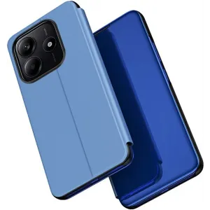 Phonesta Smart Mirror View Book Case hoesje voor Xiaomi Redmi Note 14 5G - Blauw