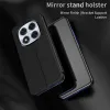 Phonesta Smart Mirror View Book Case hoesje voor Xiaomi Redmi Note 14 Pro 5G / Xiaomi Poco X7 - Goud 1
