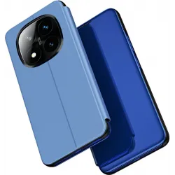 Phonesta Smart Mirror View Book Case hoesje voor Xiaomi Redmi Note 14 Pro Plus - Blauw