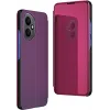 Phonesta Smart Mirror View Book Case hoesje voor HONOR 400 - Paars 0