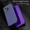 Phonesta Smart Mirror View Book Case hoesje voor HONOR 400 Lite - Indigo 1
