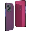 Phonesta Smart Mirror View Book Case hoesje voor HONOR 400 Lite - Paars 0