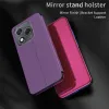 Phonesta Smart Mirror View Book Case hoesje voor HONOR 400 Lite - Paars 1