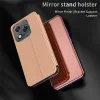 Phonesta Smart Mirror View Book Case hoesje voor HONOR 400 Lite - Roségoud 1