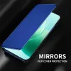 Phonesta Smart Mirror View Book Case hoesje voor HONOR 400 Lite - Zilver 3