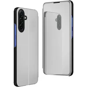 Phonesta Smart Mirror View Book Case hoesje voor Samsung Galaxy A17/A26 - Zilver