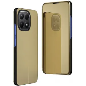 Phonesta Smart Mirror View Book Case hoesje voor Xiaomi 15T - Goud