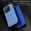 Phonesta Smart Mirror View Book Case hoesje voor Xiaomi 15T Pro - Indigo 1
