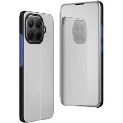 Phonesta Smart Mirror View Book Case hoesje voor Xiaomi 15T Pro - Zilver