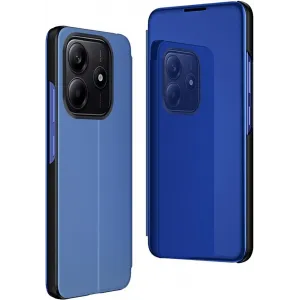 Phonesta Smart Mirror View Book Case hoesje voor Xiaomi Redmi Note 14 4G 164.8mm - Blauw