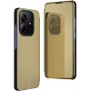 Phonesta Smart Mirror View Book Case hoesje voor Xiaomi Redmi Note 14 4G 164.8mm - Goud 0