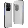 Phonesta Smart Mirror View Book Case hoesje voor Xiaomi Redmi Note 14 4G 164.8mm - Zilver 0